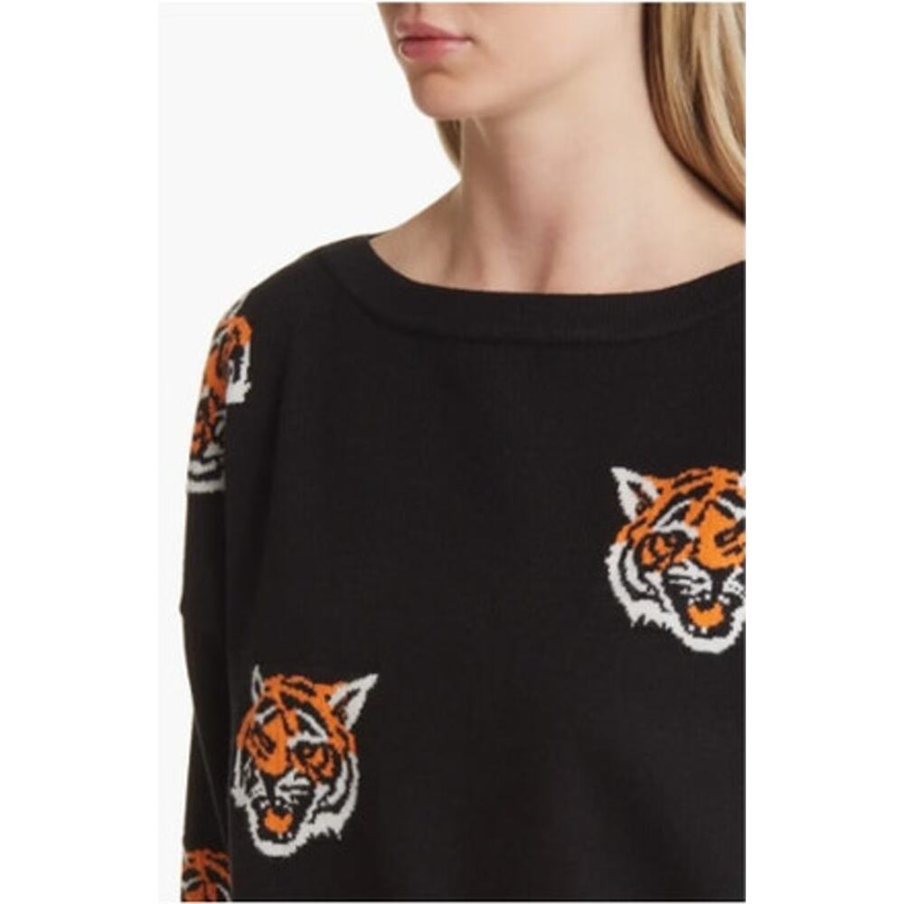 NEW! Dressed in LALA 'Fierce' Knit Sweater in BLACK (L) - Picture 5 of 7